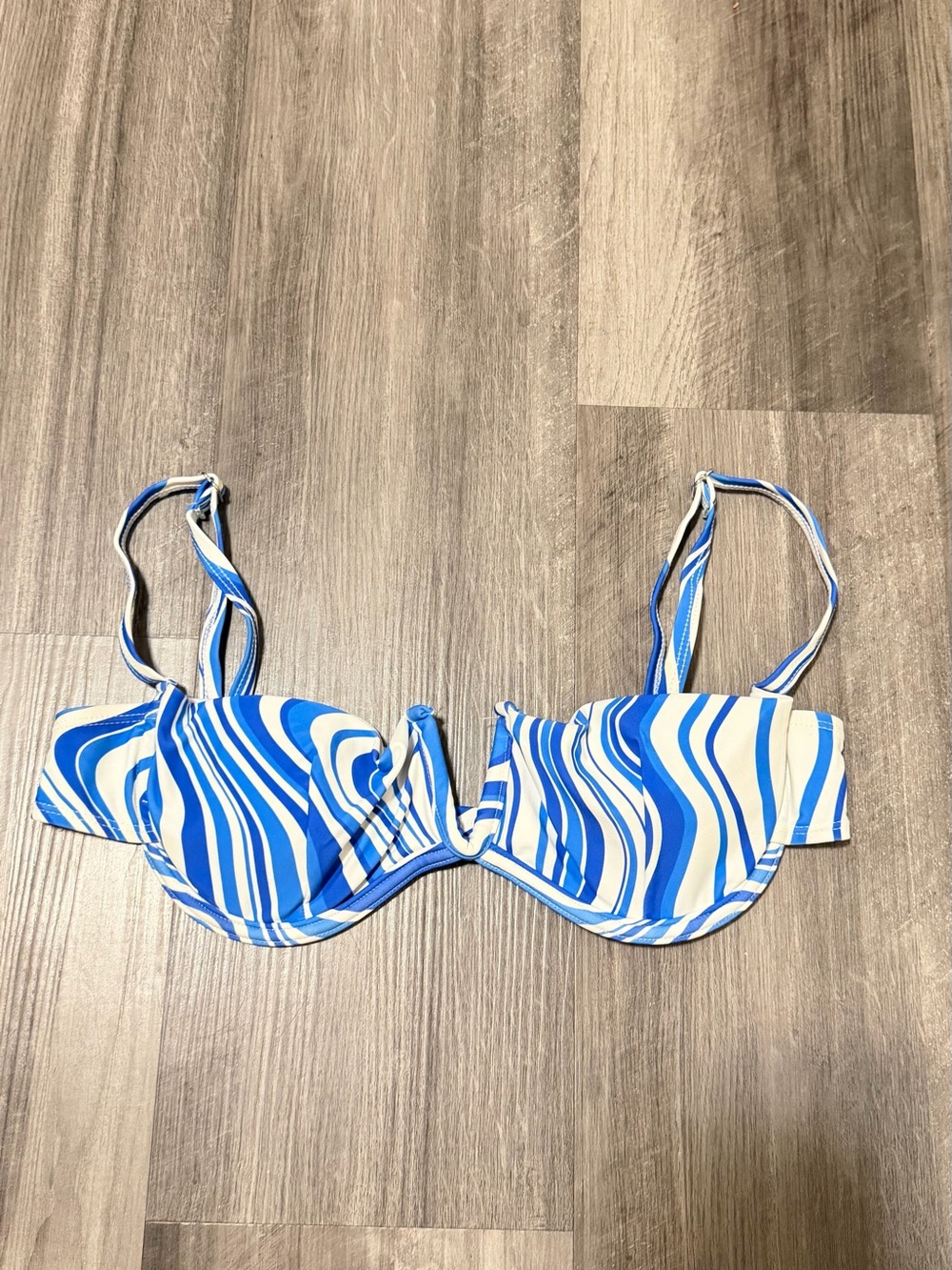 Blue Wave Underwire Bikini Top - Women Swim
